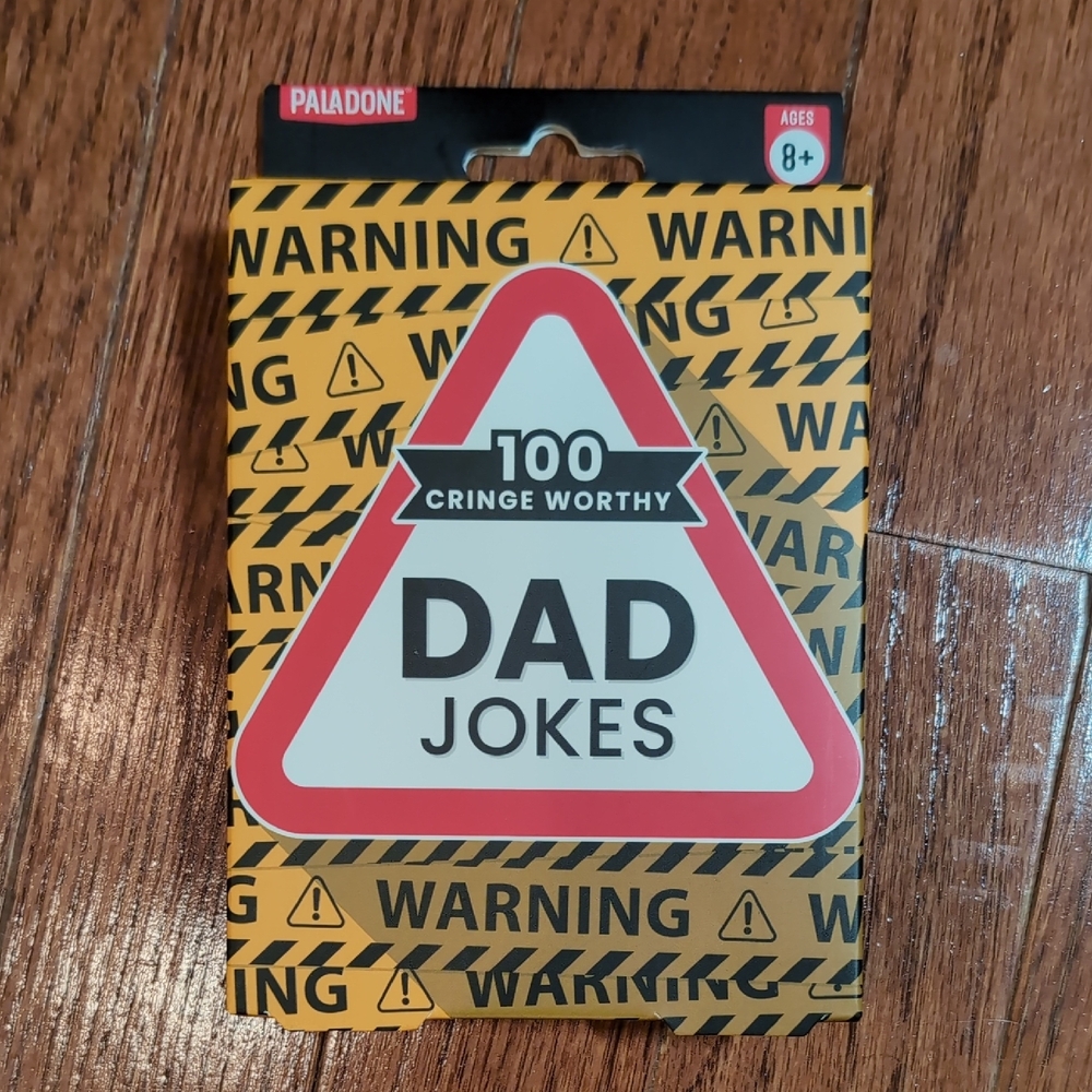 Paladone Dad Jokes 100 Cringe Worthy Dad Joes On 50 Cards New In Box